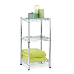 Honey Can Do Chrome 3-Tier Shelf -Michaels Decor Sale D613934S 1