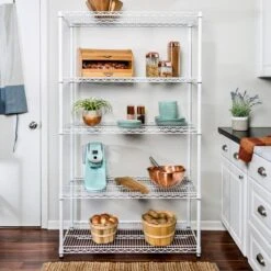 Honey Can Do White 5-Tier Heavy-Duty Adjustable Shelving Unit -Michaels Decor Sale D613937S 2