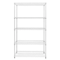 Honey Can Do White 5-Tier Heavy-Duty Adjustable Shelving Unit -Michaels Decor Sale D613937S 6