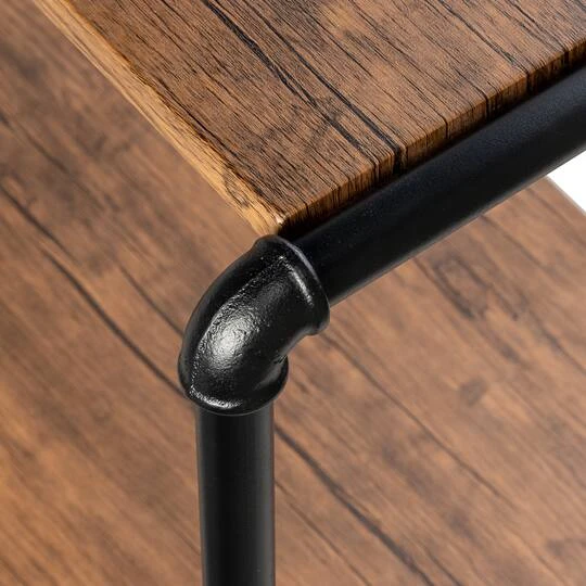 Honey Can Do 4-Tier Industrial Rolling Bookshelf 14 Honey Can Do 4-Tier Industrial Rolling Bookshelf - Image 12