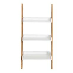 Honey Can Do White 3-Tier Leaning Ladder Shelf -Michaels Decor Sale D613980S 4