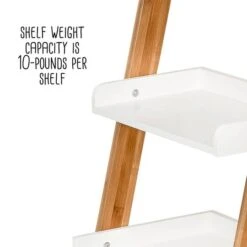 Honey Can Do White 3-Tier Leaning Ladder Shelf -Michaels Decor Sale D613980S 7