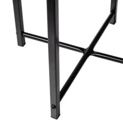 Honey Can Do Natural X-Pattern Base Round Side Table 17 Honey Can Do Natural X-Pattern Base Round Side Table -Michaels Decor Sale D614070S 5