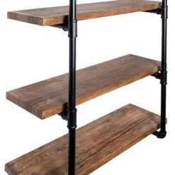 Honey Can Do 34.5" Black Three-Tier Industrial Wall Shelf 16 Honey Can Do 34.5" Black Three-Tier Industrial Wall Shelf -Michaels Decor Sale D614087S 6