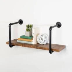 Honey Can Do 31.5" Black Industrial Shelf -Michaels Decor Sale D614089S 1