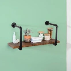 Honey Can Do 31.5" Black Industrial Shelf -Michaels Decor Sale D614089S 3