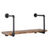 Honey Can Do 31.5" Black Industrial Shelf