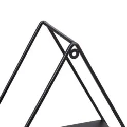 Honey Can Do 28" Black Three-Tier Triangle Decorative Metal Wall Shelf -Michaels Decor Sale D614094S 4