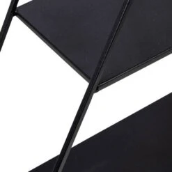 Honey Can Do 28" Black Three-Tier Triangle Decorative Metal Wall Shelf -Michaels Decor Sale D614094S 5