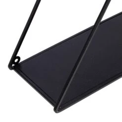 Honey Can Do 28" Black Three-Tier Triangle Decorative Metal Wall Shelf -Michaels Decor Sale D614094S 7