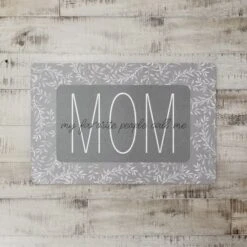 My Favorite People Call Me Mom Floor Mat -Michaels Decor Sale D619259S 2