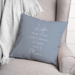 Life Comes With A Mimi Throw Pillow -Michaels Decor Sale D619280S 3