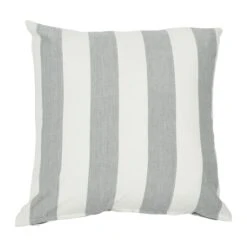 Hello Honey® 20'' Square Gray Striped Cotton Pillow Cover -Michaels Decor Sale D638610S 2