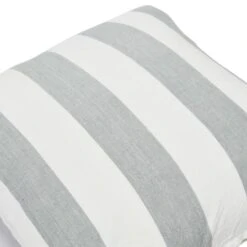 Hello Honey® 20'' Square Gray Striped Cotton Pillow Cover -Michaels Decor Sale D638610S 6