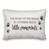Pawprint Road To My Heart Throw Pillow -Michaels Decor Sale D644523S 1
