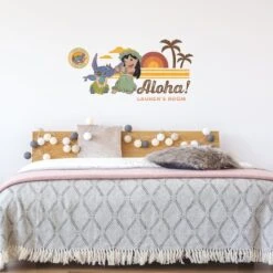 RoomMates Lilo & Stitch Peel & Stick Giant Wall Decal Set With Alphabet -Michaels Decor Sale D645039S 2