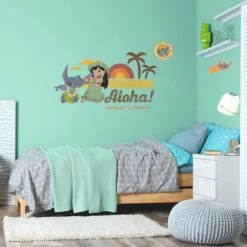 RoomMates Lilo & Stitch Peel & Stick Giant Wall Decal Set With Alphabet -Michaels Decor Sale D645039S 3