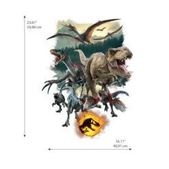 RoomMates Jurassic World: Dominion Peel & Stick Giant Wall Decals W/ Alphabet -Michaels Decor Sale D645083S 3