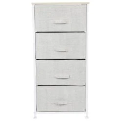 Simplify Beige 4 Drawer Storage Chest 8 Simplify Beige 4 Drawer Storage Chest -Michaels Decor Sale D649023S 2