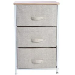 Simplify Beige 3 Drawer Storage Chest 9 Simplify Beige 3 Drawer Storage Chest -Michaels Decor Sale D649024S 2