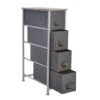 Simplify Gray 4 Drawer Narrow Storage Chest -Michaels Decor Sale D649030S 1