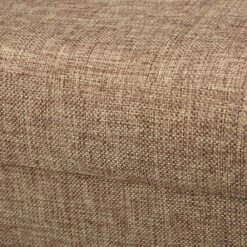 Simplify 15" Faux Linen Folding Storage Ottoman Cube Natural 25 Simplify 15" Faux Linen Folding Storage Ottoman Cube Natural -Michaels Decor Sale D649045S 9