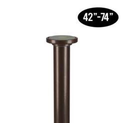 Home Details Adjustable Tension Curtain Rod Oil Rubbed Bronze -Michaels Decor Sale D649098S 2