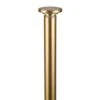 Home Details Adjustable Tension Curtain Rod Satin Gold