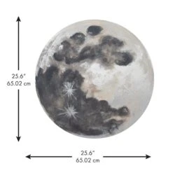 RoomMates Mr. Kate Moon Peel & Stick Wall Decals With Metallic Silver Ink -Michaels Decor Sale D660437S 6