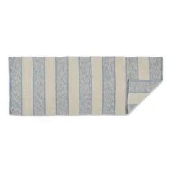 DII® Variegated Stripe Recycled Yarn Floor Runner, 2ft. X 6ft. Stonewash Blue 13 DII® Variegated Stripe Recycled Yarn Floor Runner, 2ft. X 6ft. Stonewash Blue -Michaels Decor Sale D664079S 5