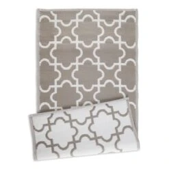 DII® Lattice Outdoor Floor Runner, 3ft. X 6ft. Stone