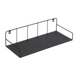 Honey Can Do Black Curved Metal Floating Shelf -Michaels Decor Sale D665794S 2