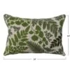 Hello Honey® Green And White Cotton Embroidered Lumbar Pillow Cover With Botanicals -Michaels Decor Sale D665996S 1