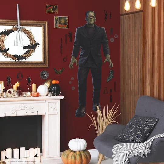 RoomMates Classic Monsters Frankenstein Giant Peel & Stick Wall Decals 5 RoomMates Classic Monsters Frankenstein Giant Peel & Stick Wall Decals - Image 3