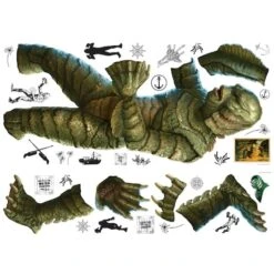 RoomMates Classic Monsters Creature From The Black Lagoon Giant Peel & Stick Wall Decals -Michaels Decor Sale D667759S 4