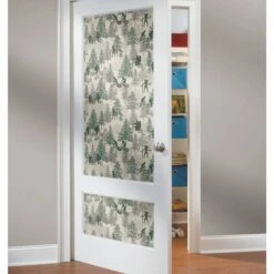 RoomMates Netflix Stranger Things Hawkins Woods Green Peel & Stick Wallpaper -Michaels Decor Sale D671876S 2
