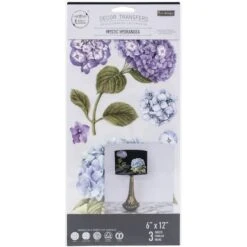 Prima® Re-Design Mystic Hydrangeas Décor Transfers -Michaels Decor Sale D687162S 1 1