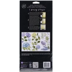 Prima® Re-Design Mystic Hydrangeas Décor Transfers -Michaels Decor Sale D687162S 3