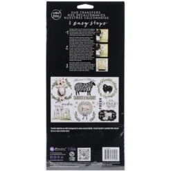 Prima® Re-Design Sweet Lamb Décor Transfers -Michaels Decor Sale D687167S 3