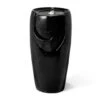 Glitzhome® 29" Ceramic Pot Fountain Black 1 Glitzhome® 29" Ceramic Pot Fountain Black -Michaels Decor Sale D697156S 1