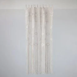 Hello Honey® 84" Hand-Woven Cotton Blend Macramé Curtain -Michaels Decor Sale D712513S 2