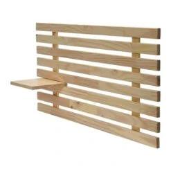 Hello Honey® Adjustable Natural Solid Wood 2-Panel Headboard Set With Wall Storage For Twin, Queen Or King -Michaels Decor Sale D717137S 6