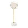 Hello Honey® 18" White Decorative Agate Accent On Metal & Marble Stand -Michaels Decor Sale D722081S 1
