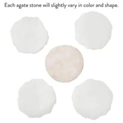 Hello Honey® 18" White Decorative Agate Accent On Metal & Marble Stand -Michaels Decor Sale D722081S 7