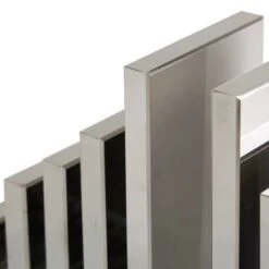 6" Silver Crystal Geometric Pyramid Bookends Set -Michaels Decor Sale D740932S 6