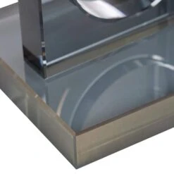 6" Silver Crystal Geometric Square Bookends With Circle Cut Outs Set 18 6" Silver Crystal Geometric Square Bookends With Circle Cut Outs Set -Michaels Decor Sale D740959S 7