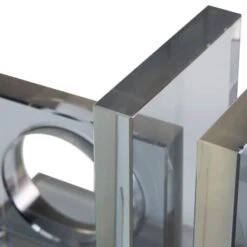 6" Silver Crystal Geometric Square Bookends With Circle Cut Outs Set 15 6" Silver Crystal Geometric Square Bookends With Circle Cut Outs Set -Michaels Decor Sale D740959S 9