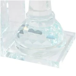 9.5" Clear Chess Oversized Bookends With Cut Crystal Designs Set 23 9.5" Clear Chess Oversized Bookends With Cut Crystal Designs Set -Michaels Decor Sale D753869S 8