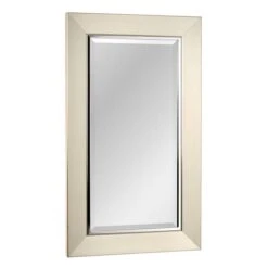 Head West 29" Brushed Nickel Framed Vanity Mirror -Michaels Decor Sale D754282S 8