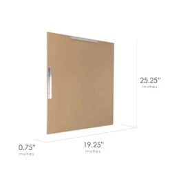 Head West 25" Brushed Nickel Stainless Steel Framed Wall Mirror -Michaels Decor Sale D754295S 6